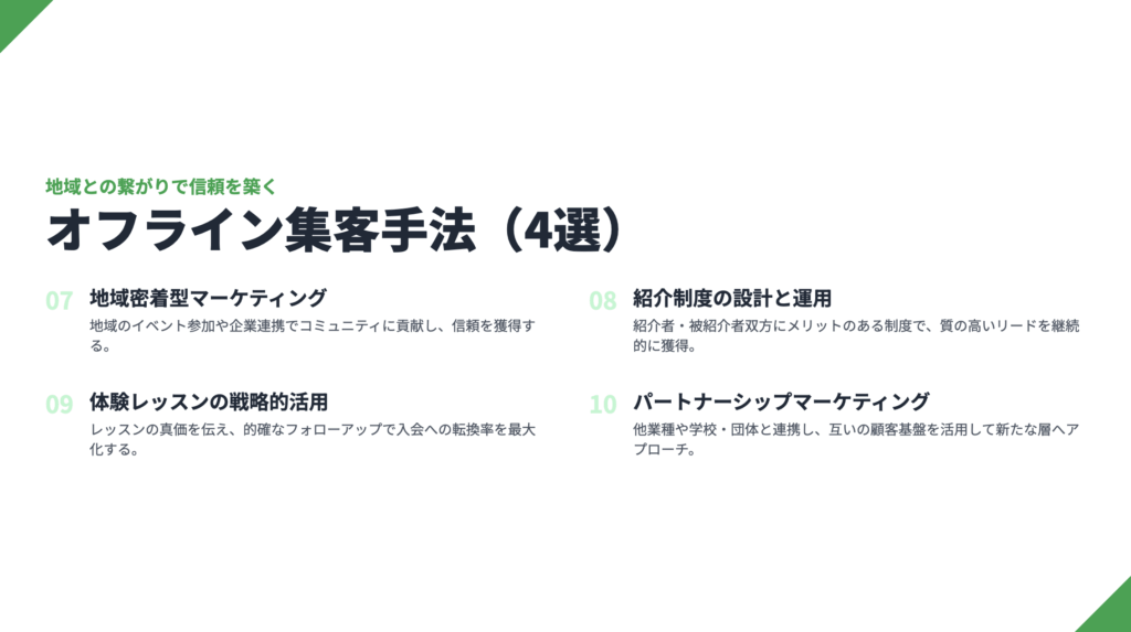 集客手法3